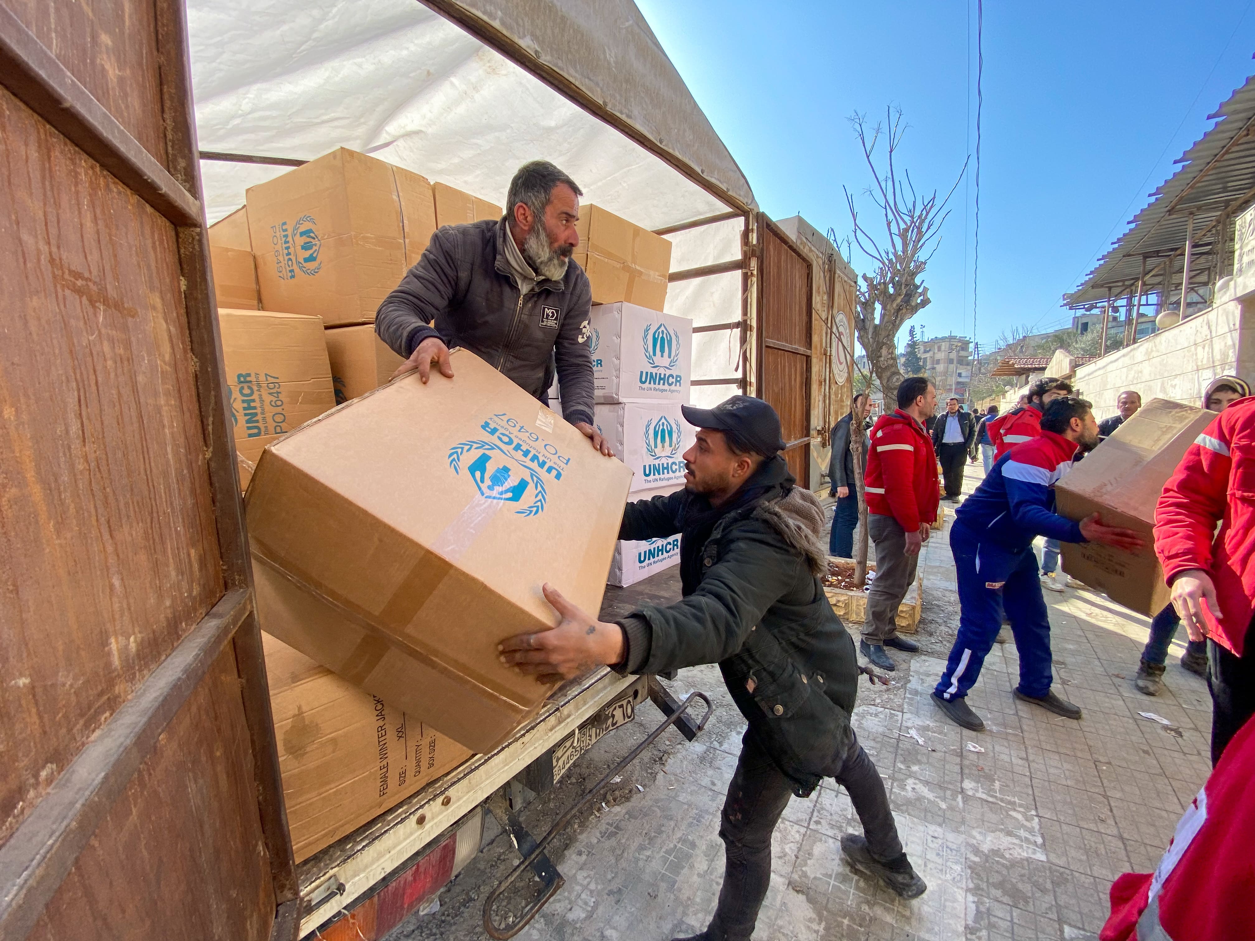 Syria_UNHCR Provides Assistance To Earthquake Affected Families In Aleppo