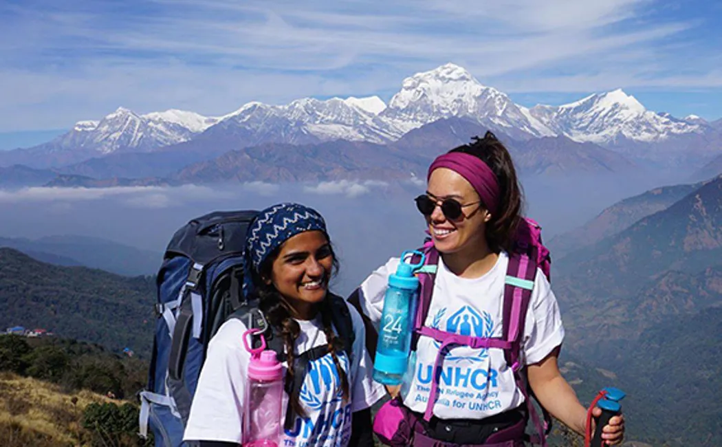 In Body Stories Donors Fundraising Hike For Humanity