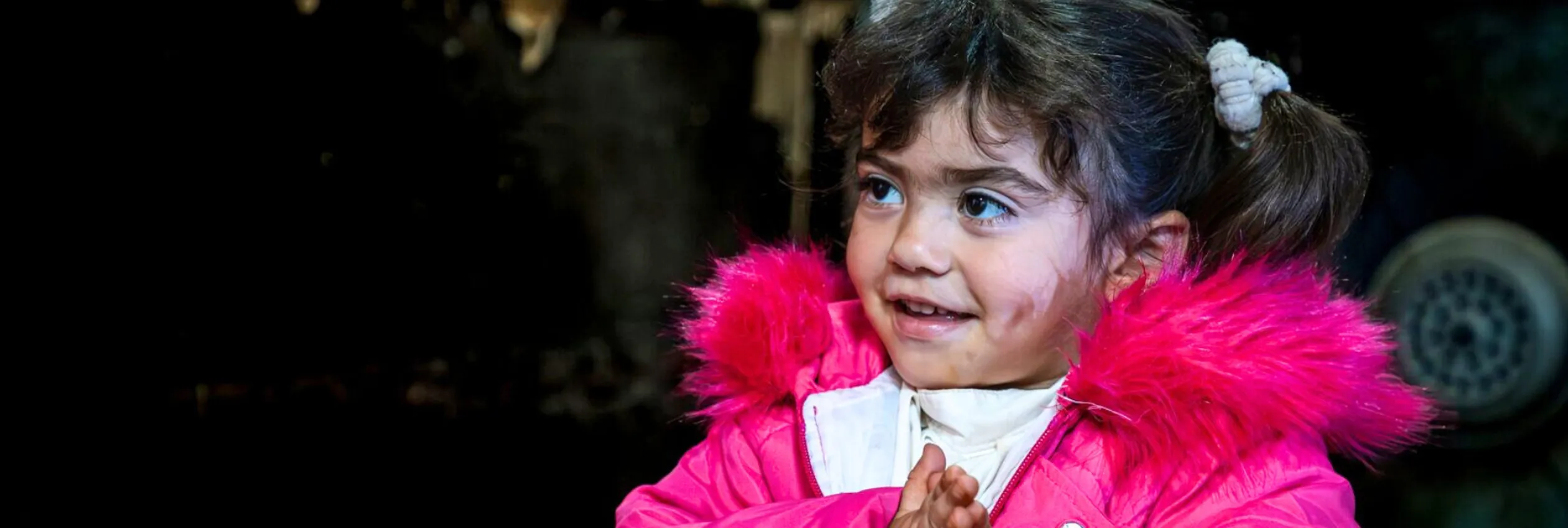 Jordan. Enduring winter in the refugee camps.