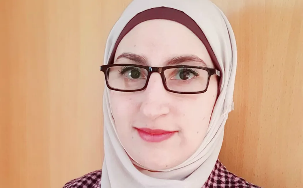 Syrian refugee Alaa Alqasem.