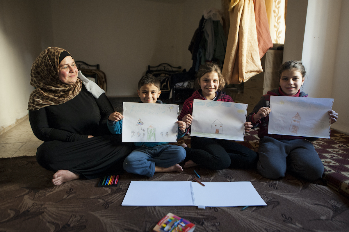 Jordan Syrian Refugee Family Living In Amman 4