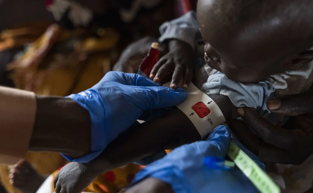 Sudan. UNHCR Mission Surveys Facilities At Um Sangour Refugee Camp