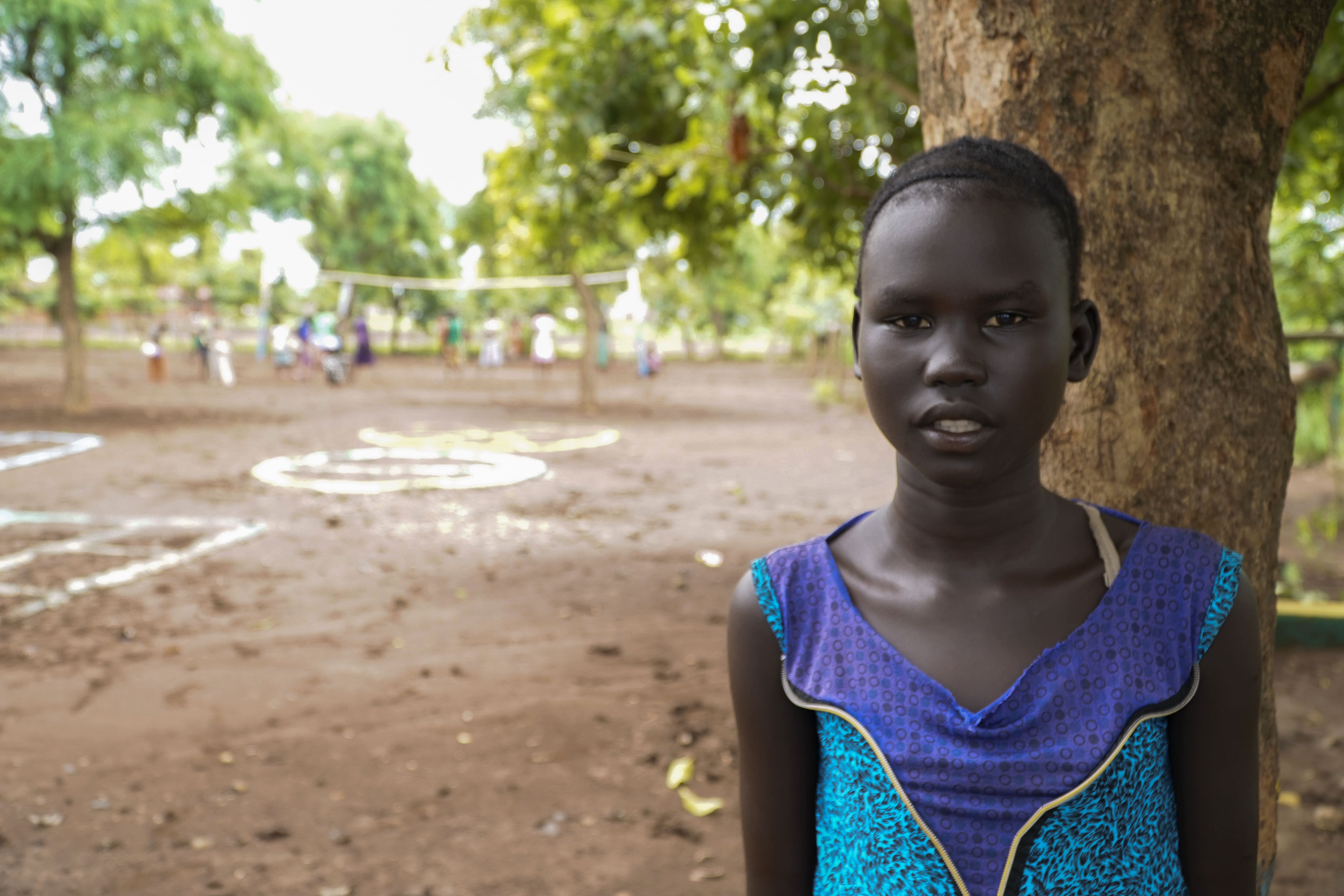 Ethiopia. Eva , A Young South Sudanese Refugee In Nguenyyiel Camp Min