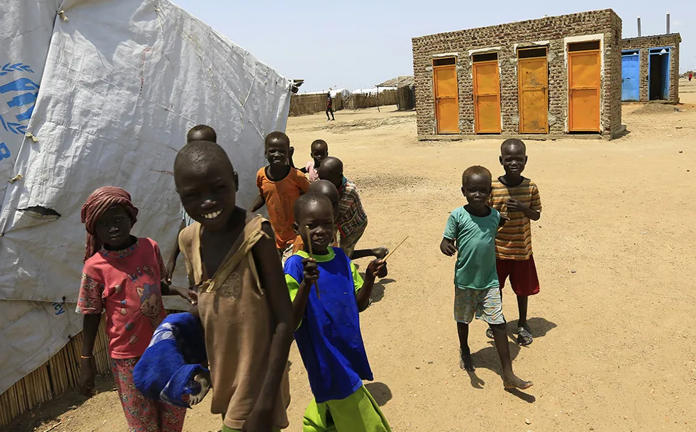 A latrine for a family