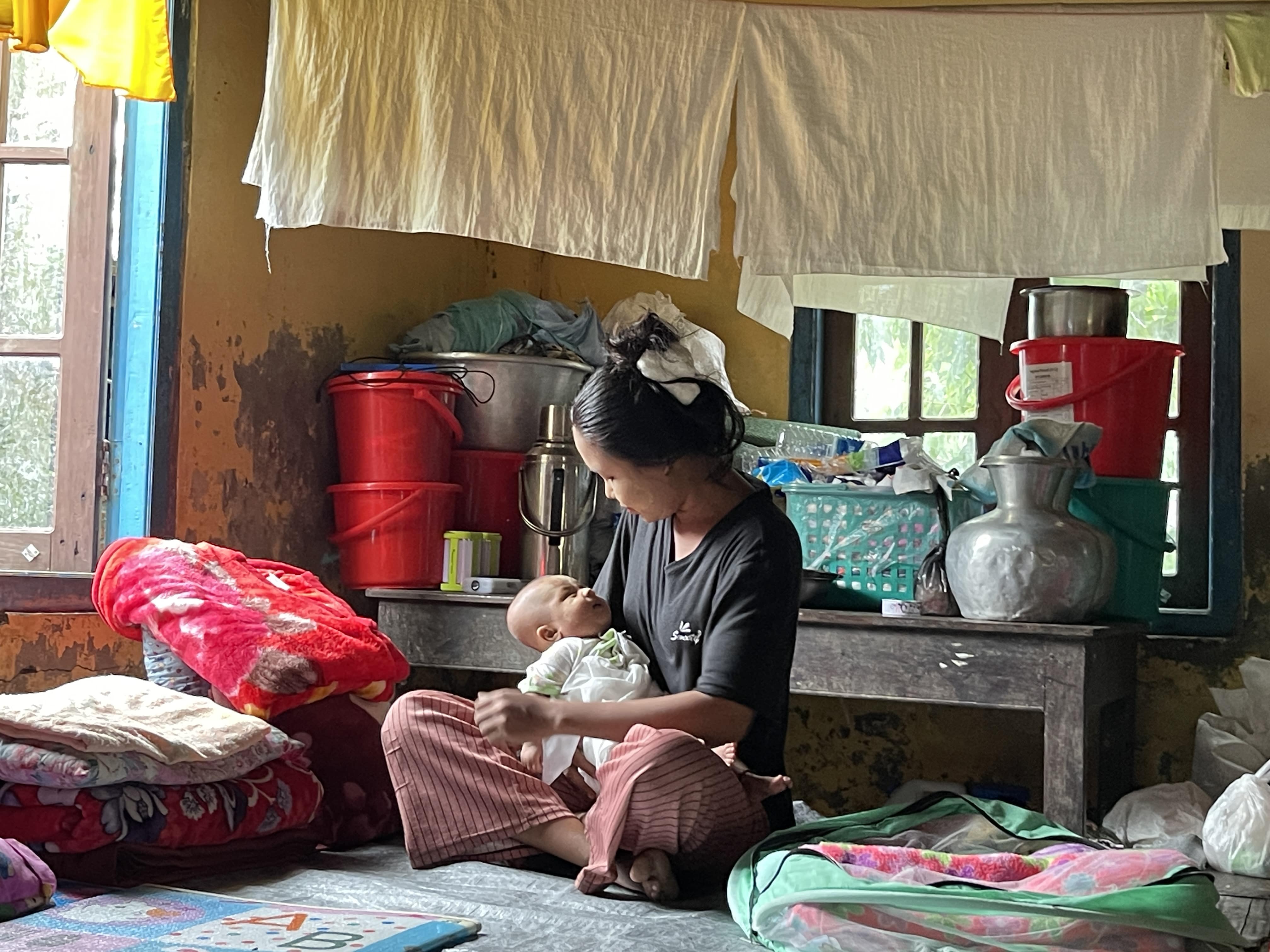 Myanmar Families Struggling To Survive Humanitarian Crisis